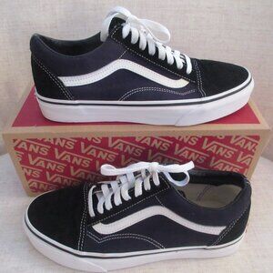 Vans Women's Old Skool Black/White In Box